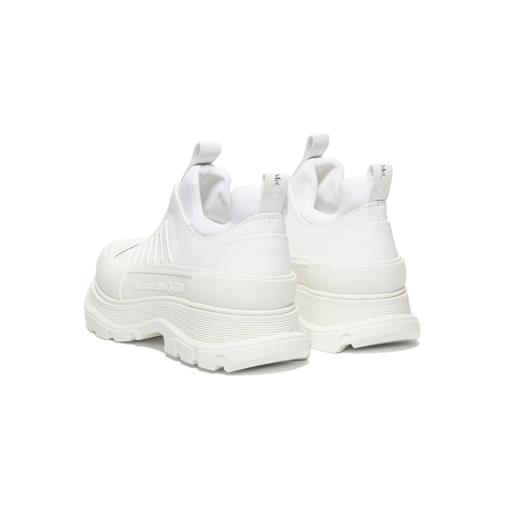 Alexander McQueen Tread Slick Zip Up White