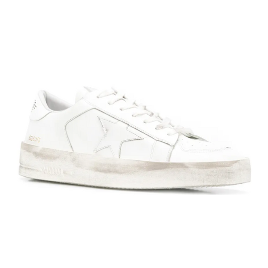 Golden Goose Stardan in white leather sneakers