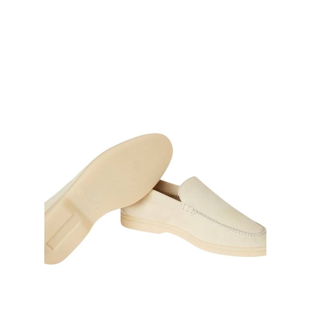 Loro Piana Summer Walk Loafer Suede Nougat