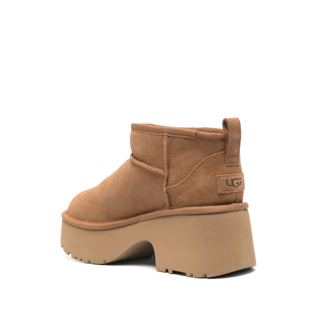 UGG Classic Ultra Mini New Heights Boot Chestnut