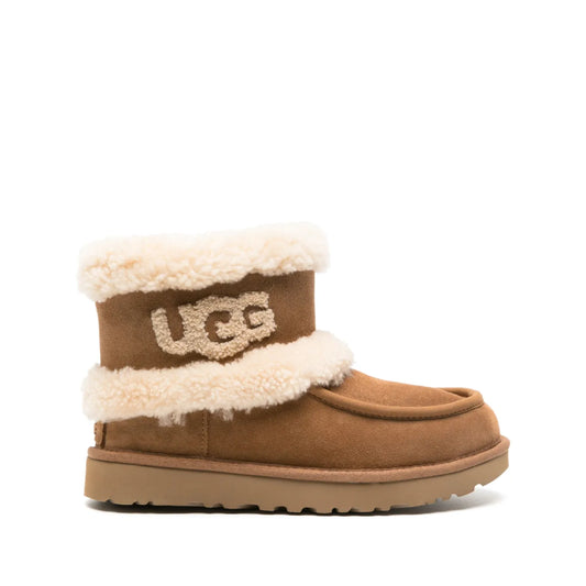 UGG Ultra Mini Fluff Boots Neutrals