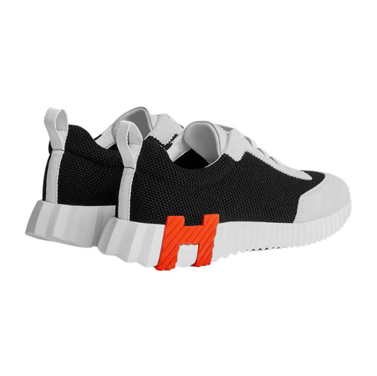 Hermès Paris Bouncing Sneaker Black&Orange Toundra