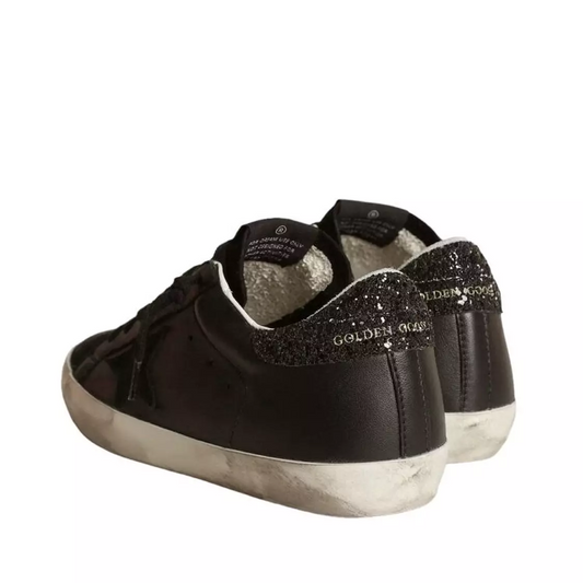 Golden Goose Super Star Black nappa leather upper