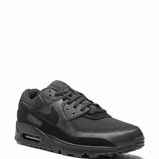 Nike Air Max 90 Leather Triple Black (GS)
