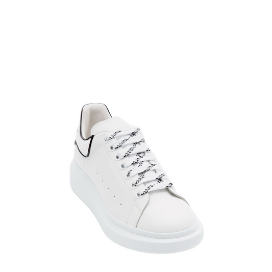 Alexander McQueen Oversized Sneaker 'New Tech Calf - White Black' 2020