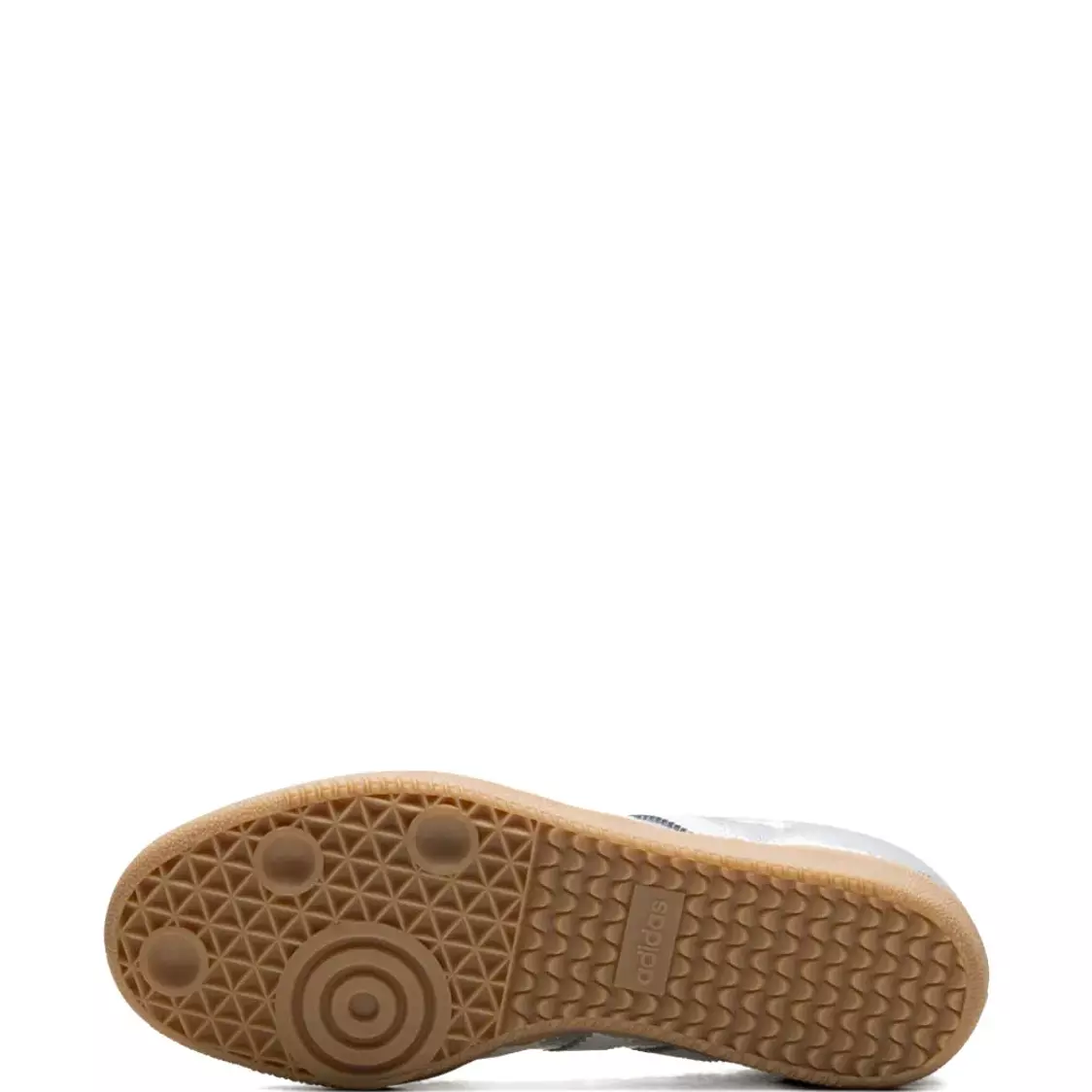 adidas Samba OG "Silver Metallic Cracked Leather" sneakers