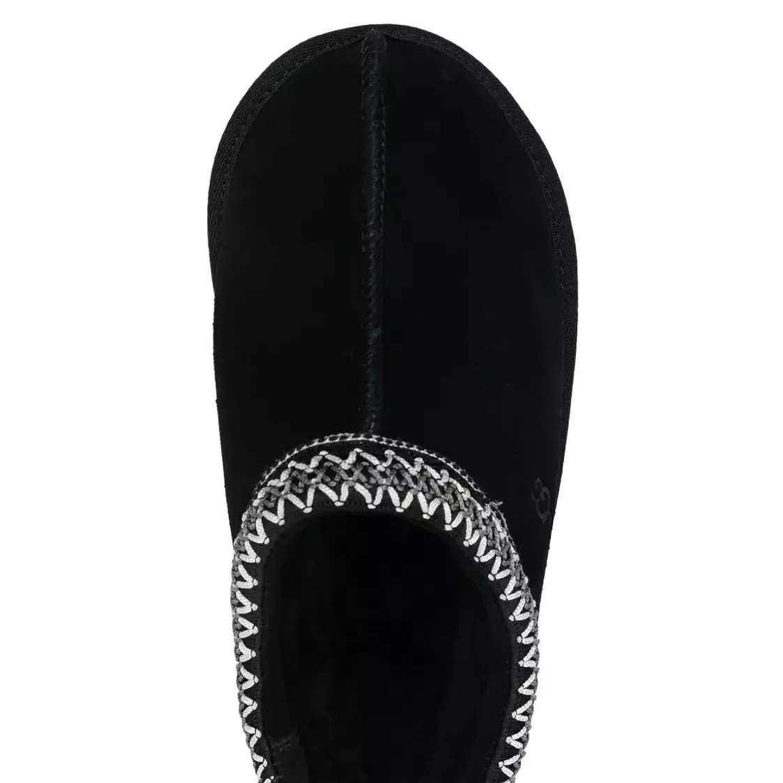 UGG Tasman II braided-trim suede slippers