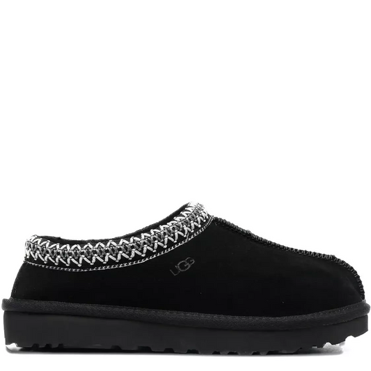 UGG Tasman II braided-trim suede slippers