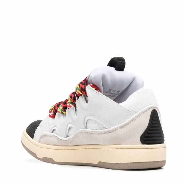 Lanvin Leather Curb White Ivory