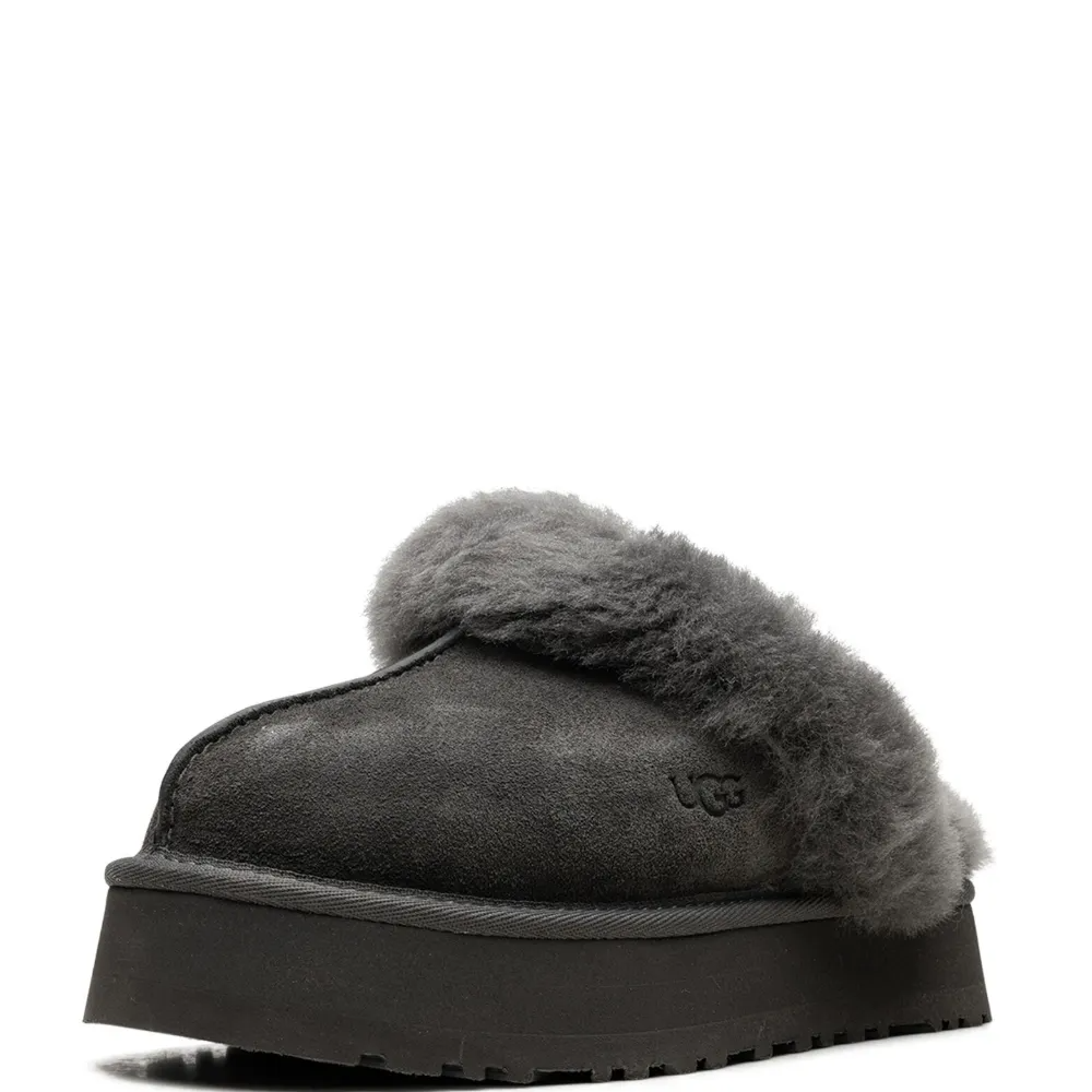 Ugg Disquette shearling platform slippers
