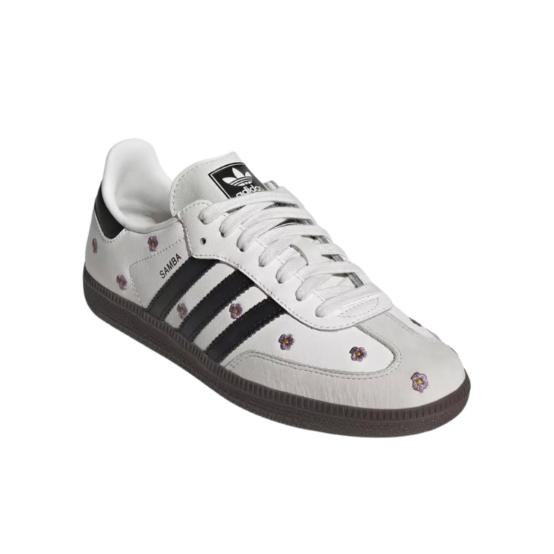 Adidas Samba – Light Purple Floral