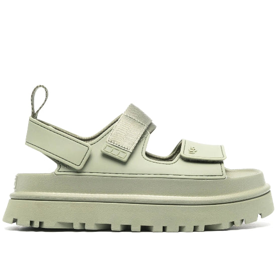 UGG GoldenGlow logo-embossed sandals