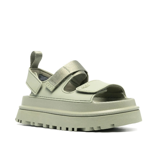 UGG GoldenGlow logo-embossed sandals