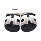Hermes Chypre sandal Himalaya Crocodile Limited