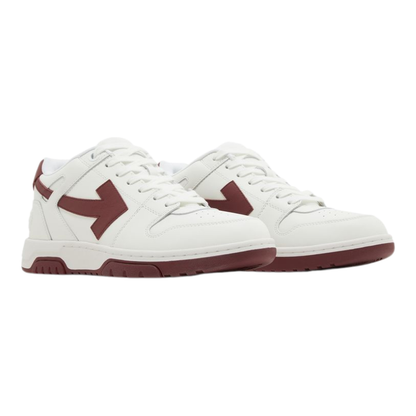 Off‑White Out of Office ‘White Burgundy