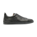 Zegna Triple Stitch Sneakers Black
