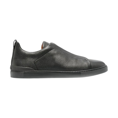 Zegna Triple Stitch Sneakers Black