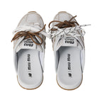 New Balance X Miu Miu 530 SL deco calf leather mules