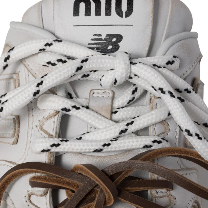 New Balance X Miu Miu 530 SL deco calf leather mules