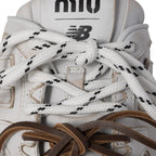 New Balance X Miu Miu 530 SL deco calf leather mules