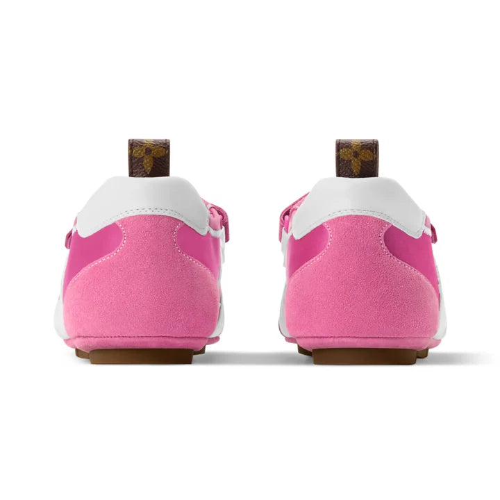 Louis Vuitton Sneakerina Mary Jane Rose