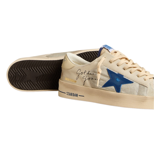 Golden Goose Stardan 'Ivory Blue Star'