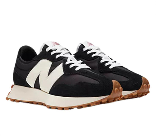 New Balance 327 - Black White Gum