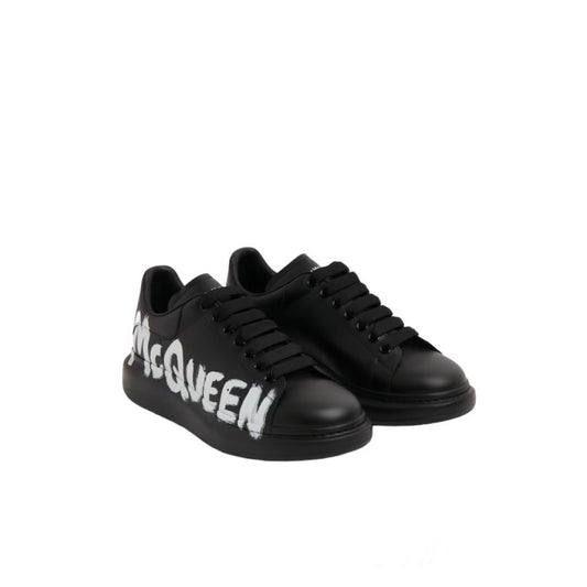 Alexander McQueen Oversized Graffiti Black