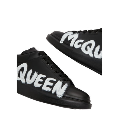 Alexander McQueen Oversized Graffiti Black
