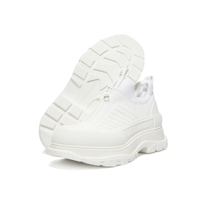 Alexander McQueen Tread Slick Zip Up White