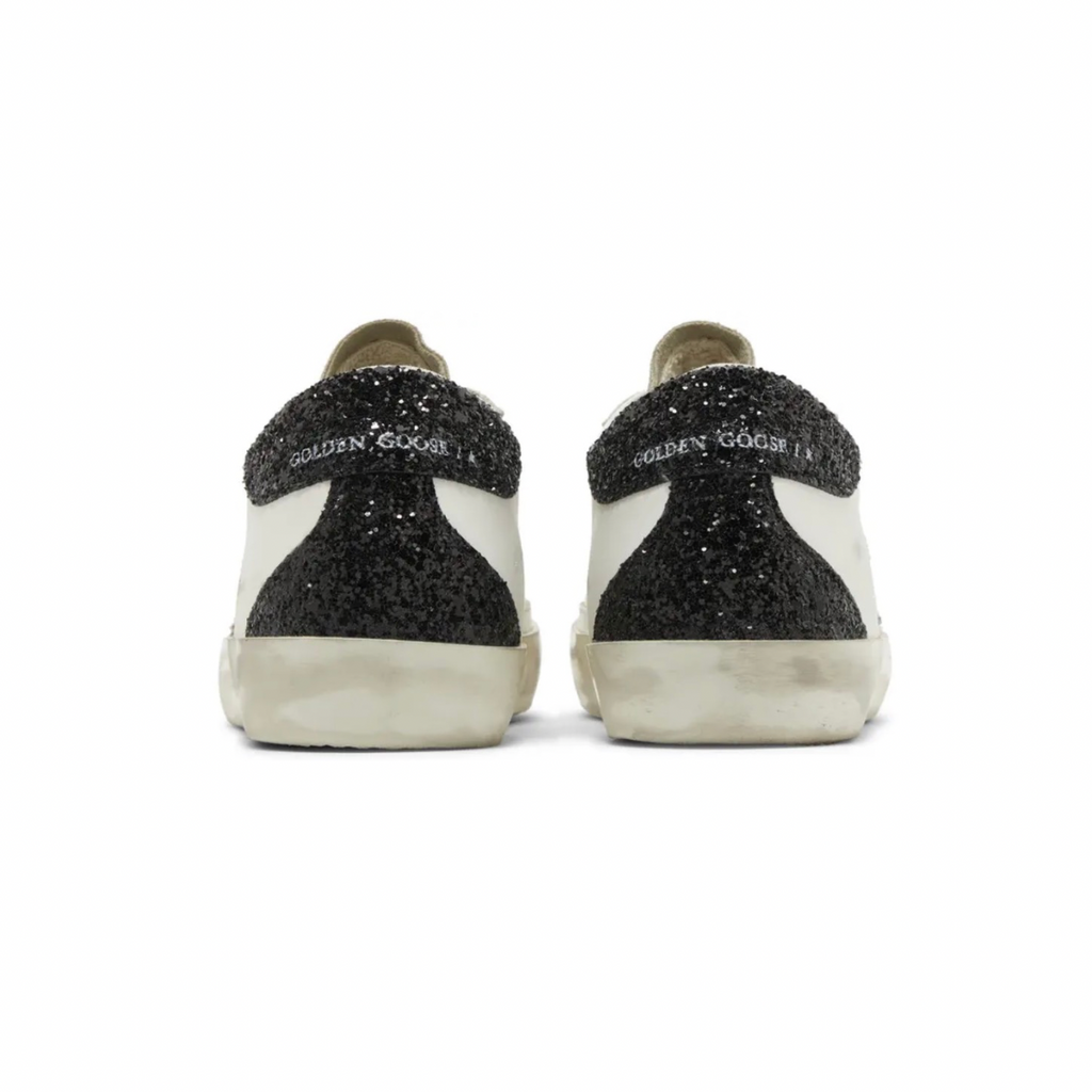 Golden Goose Super-Star White Mauve Pink Glitter(Women's)