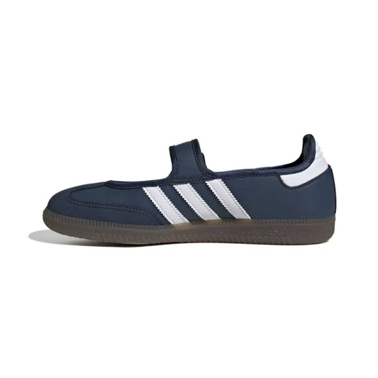 Adidas Samba Jane Shoes Crew Navy / Cloud White / Gold Metallic