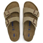 Birkenstock Arizona Suede Leather – Taupe