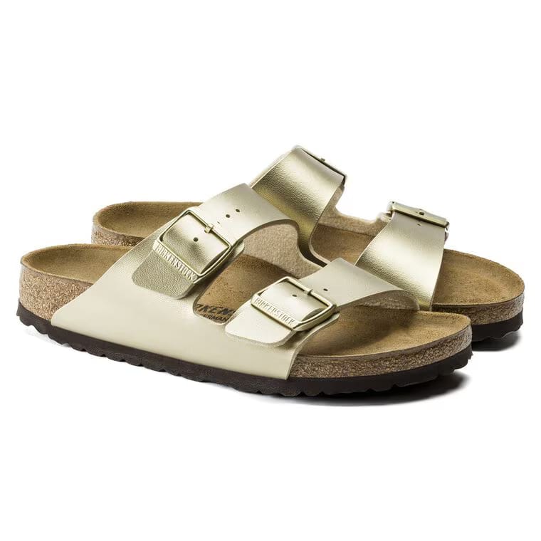 Birkenstock Arizona Birko-Flor - Electric Metallic Gold