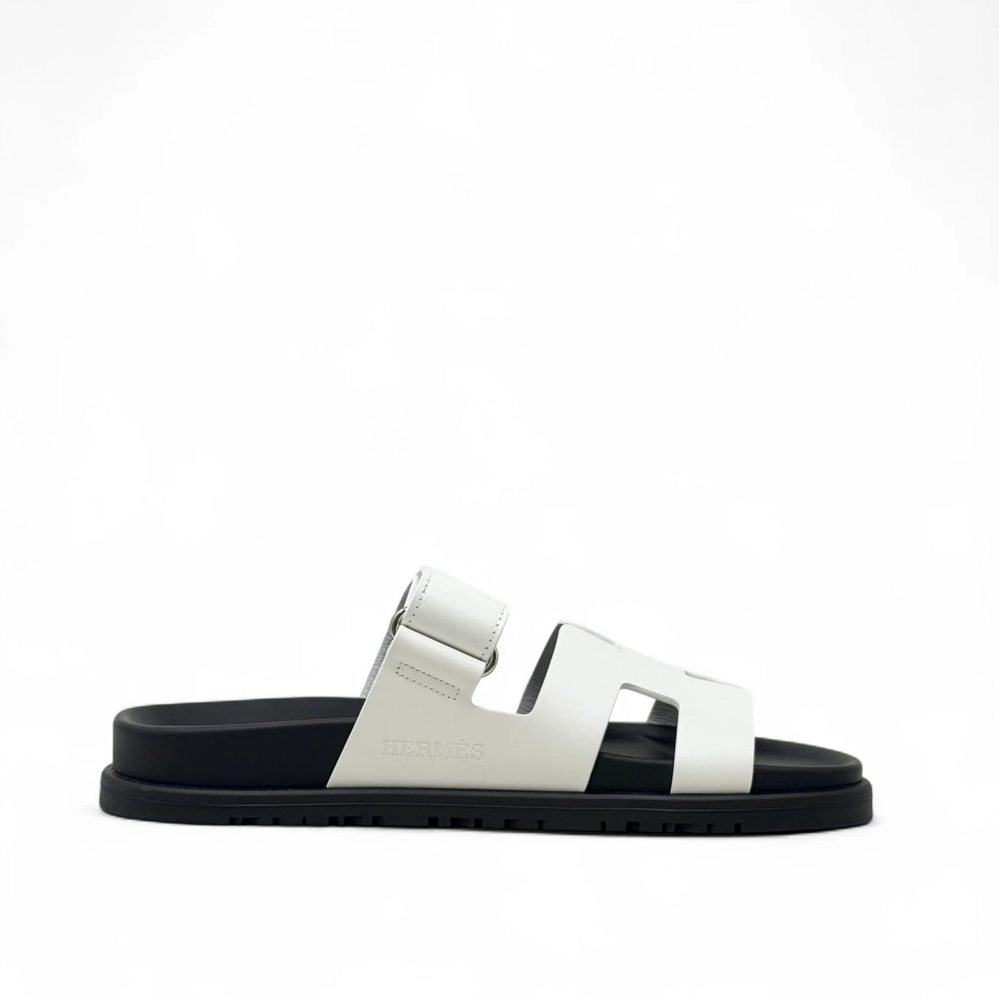 Hermes Blanc Chypre Sandals