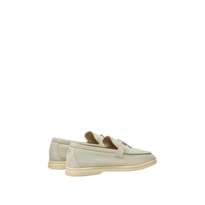 Loro Piana Summer Charms Walk Loafer Suede Deep Ice