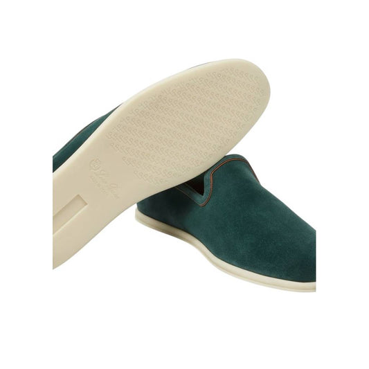 Loro Piana Venice Walk Loafer Conifer