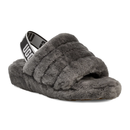 UGG Fluff Yeah Slide – Charcoal