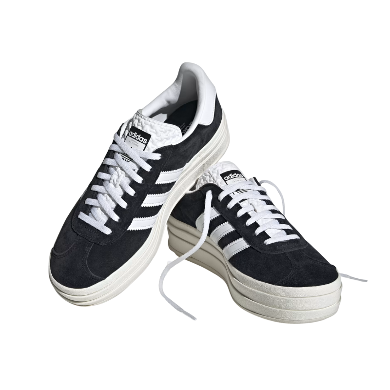 Adidas Gazelle Bold Core – Black White