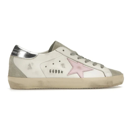 Golden Goose Super Star Ice White Orchid Pink