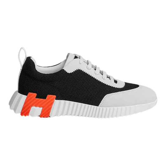 Hermès Paris Bouncing Sneaker Black&Orange Toundra