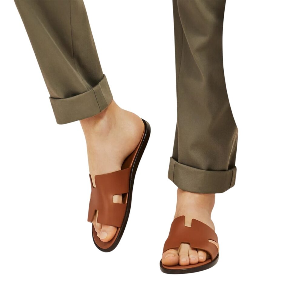 Hermes Izmir sandal Gold