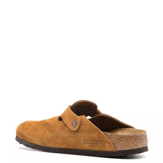 Birkenstock Boston Soft Footbed Suede Mink