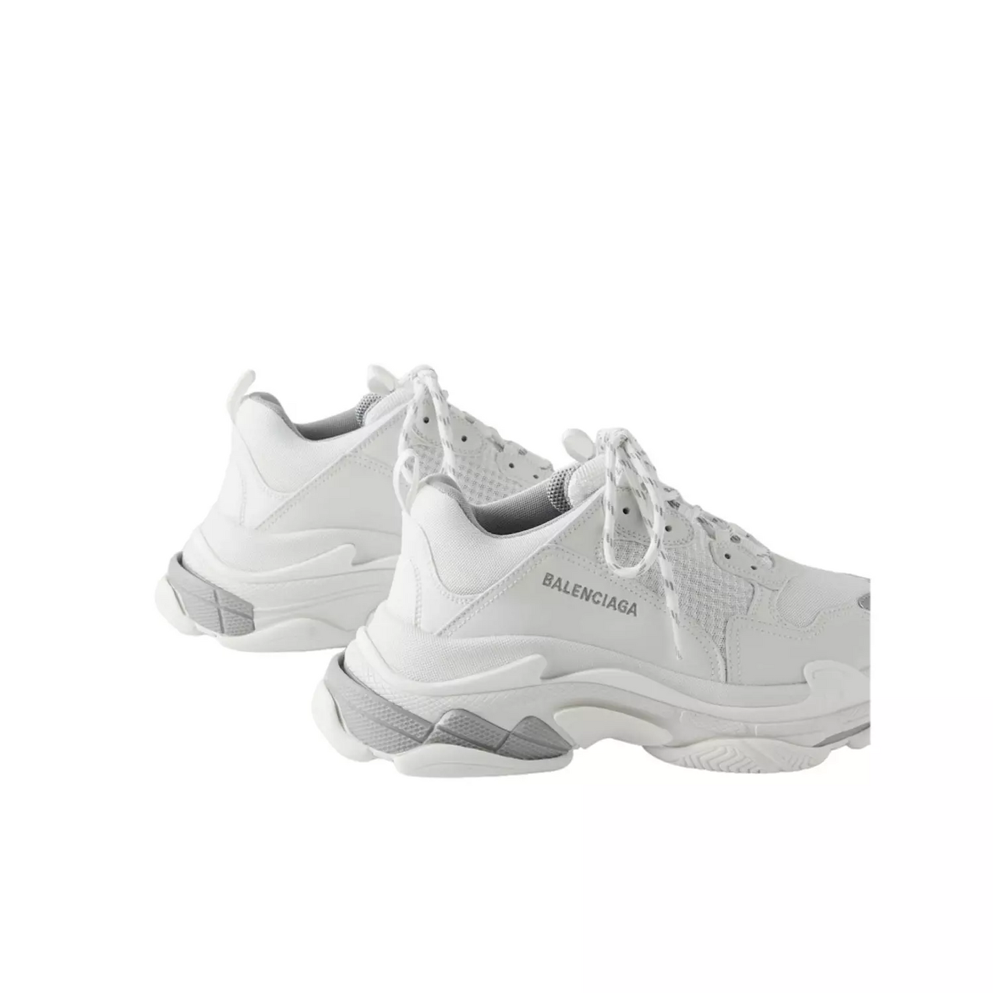Balenciaga Triple S White Metal Gray