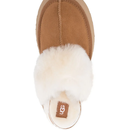 Ugg Funkette 60mm suede slingback slippers