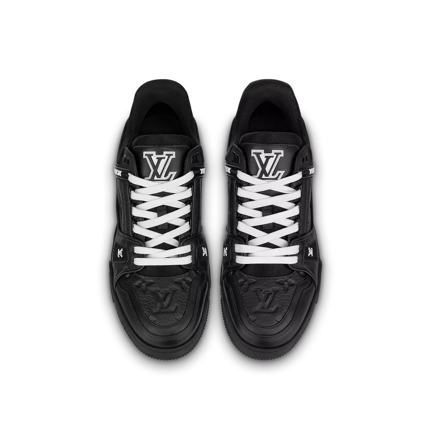Louis Vuitton LV Trainer Black Embossed Monogram
