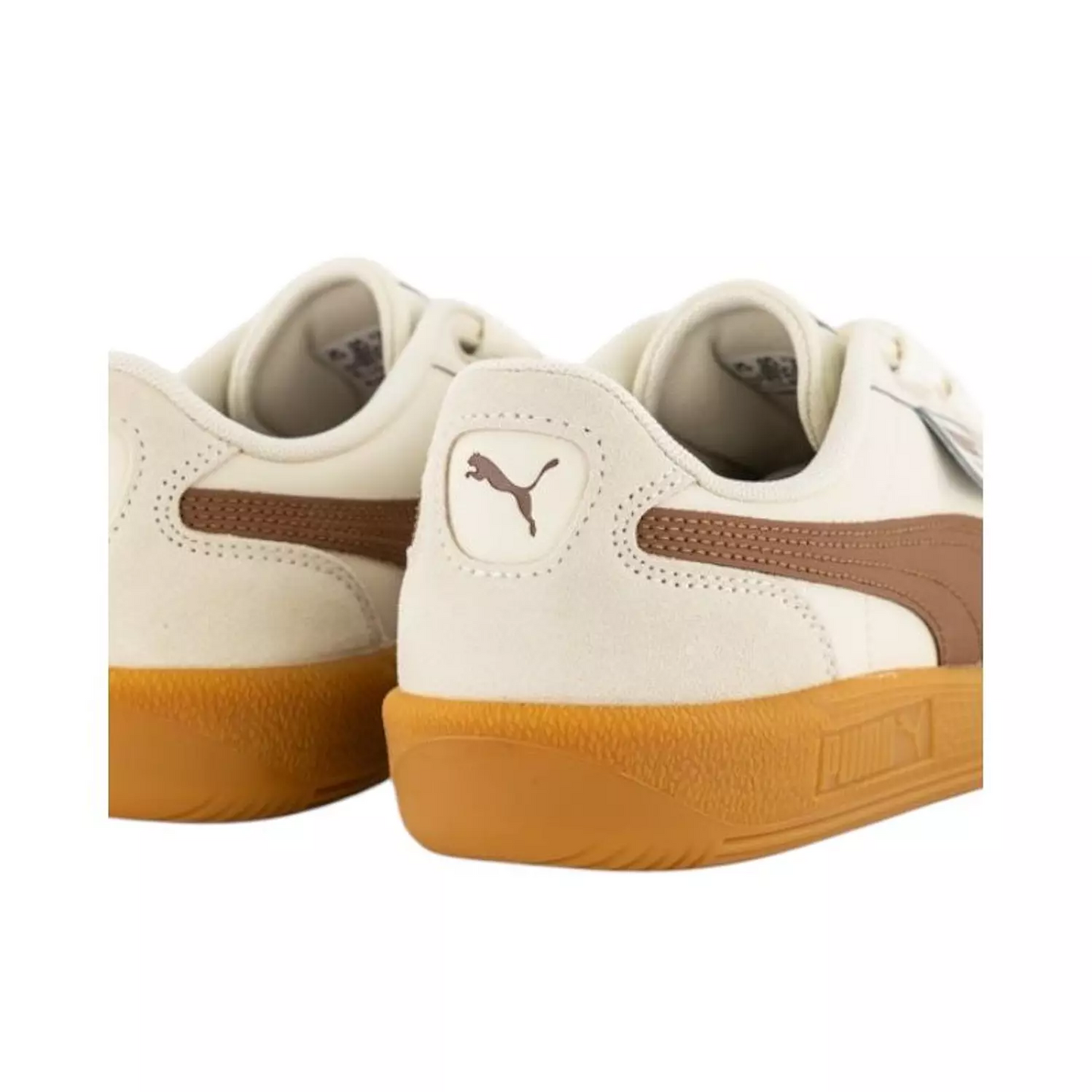 PUMA Palermo Wide Lace Sd ‘Frosted Ivory Brown Mushroom
