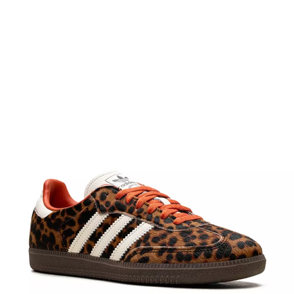 adidas Samba OG "Core Black/Preloved Red/Cream White" sneakers