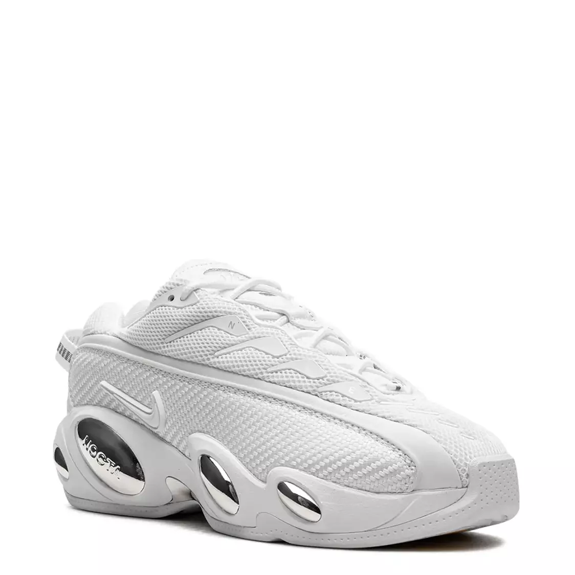 Nike x NOCTA Glide "White Chrome" sneakers