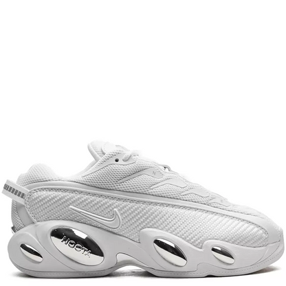 Nike x NOCTA Glide "White Chrome" sneakers